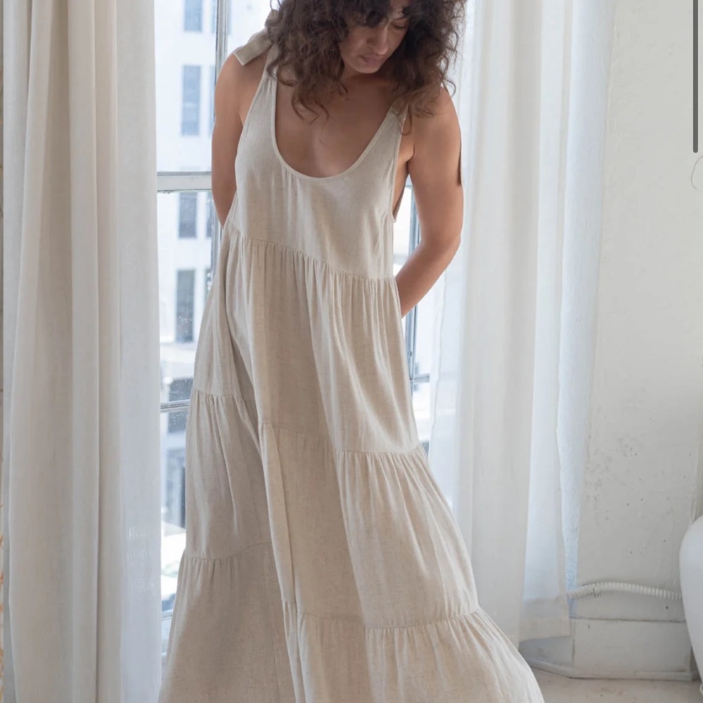 Rachel Pally linen Adelaide dress